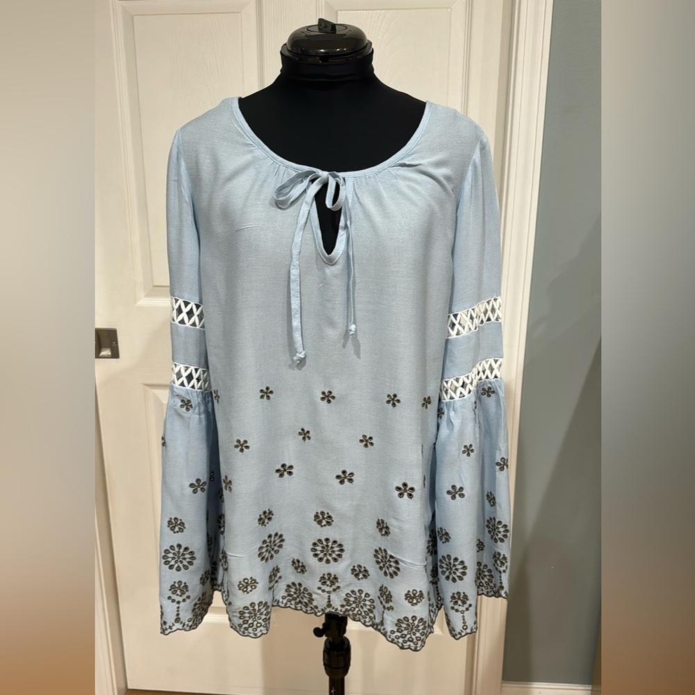 NEW indigo soul Blue Dress Top Size Small